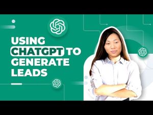 How to use ChatGPT to Generate Leads