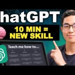 How To Use ChatGPT To Learn ANY Skill Quickly (Tutorial)